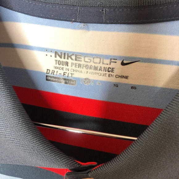 Nike Golf performance dri fit striped golf polo - Picture 2 of 3
